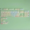 Luckly 104+18 Clear PC+PBT Dye-subbed Pudding Jelly Keycaps Set OEM Profile Mechanical Keyboard